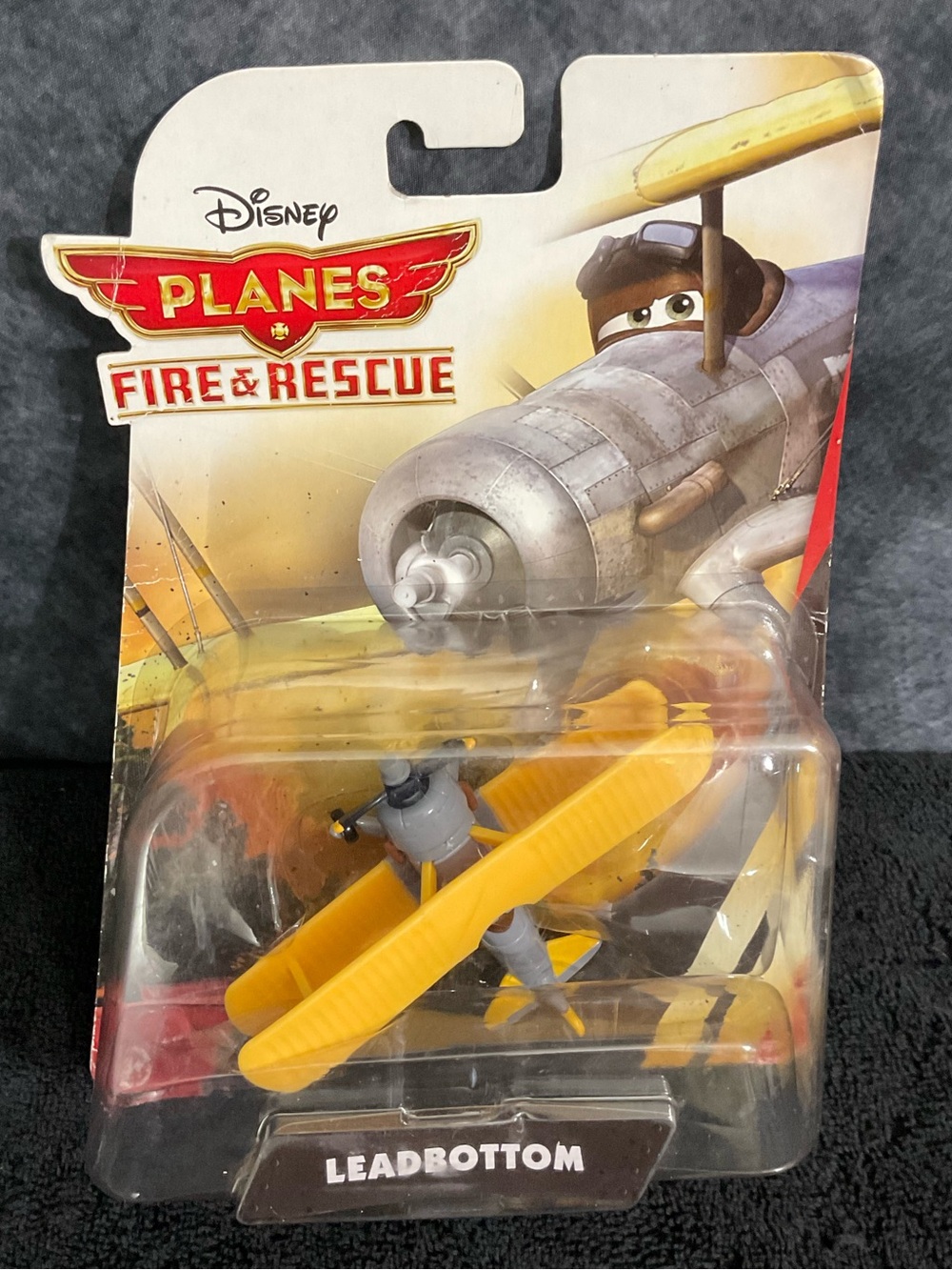 Disney Planes Fire & Rescue Leadbottom Yellow Toy